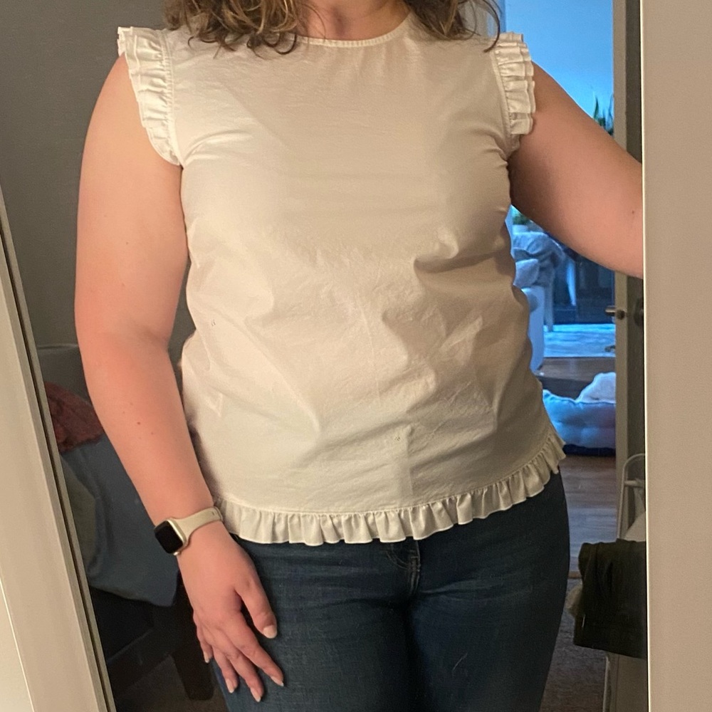 Brooks Brothers White Top